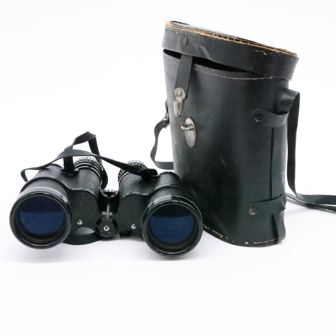 Vintage Belmont 10x50 Binoculars with Original Leather Case - Made in Japan: Explore the world with a touch of history through these vintage Belmont 10x50 binoculars. Crafted in Japan, these binoculars offer a superb combination of quality and performance, making them a cheris
