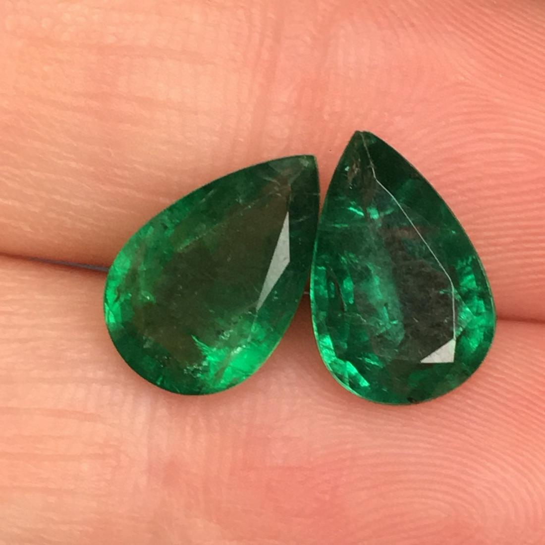 CERTIFIED 4.0 CT  NATURAL VIVID GREEN EMERALD LOOSE STONE (1 of 6)