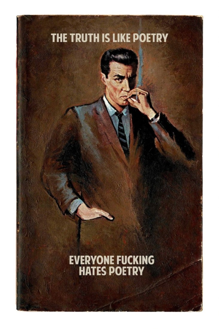 THE CONNOR BROTHERS THE TRUTH IS LIKE POETRY, 2018: The Connor Brothers The Truth Is Like Poetry, 2018 Materials: Giclee print on paper Size: 27 3/5 * 19 7/10 in | 70 * 50 cm Rarity: Limited edition Medium: Print Signature: Hand-signed by artist, Hand