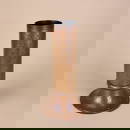 Roycroft Hammered Copper Tall Cylinder Vase