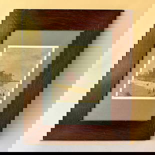 Beatrice Levy (1892-1974) City Nocturne, Chicago Colored Aquatint: Beatrice Levy (1892 - 1974) "City Nocturne, Chicago" colored aquatint, dated 1924. A scare print from this renowned printmaker, a view looking back at the edge of the Chicago skyline from Jackson