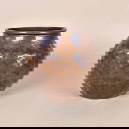 Dirk Van Erp Cratered Copper Vase