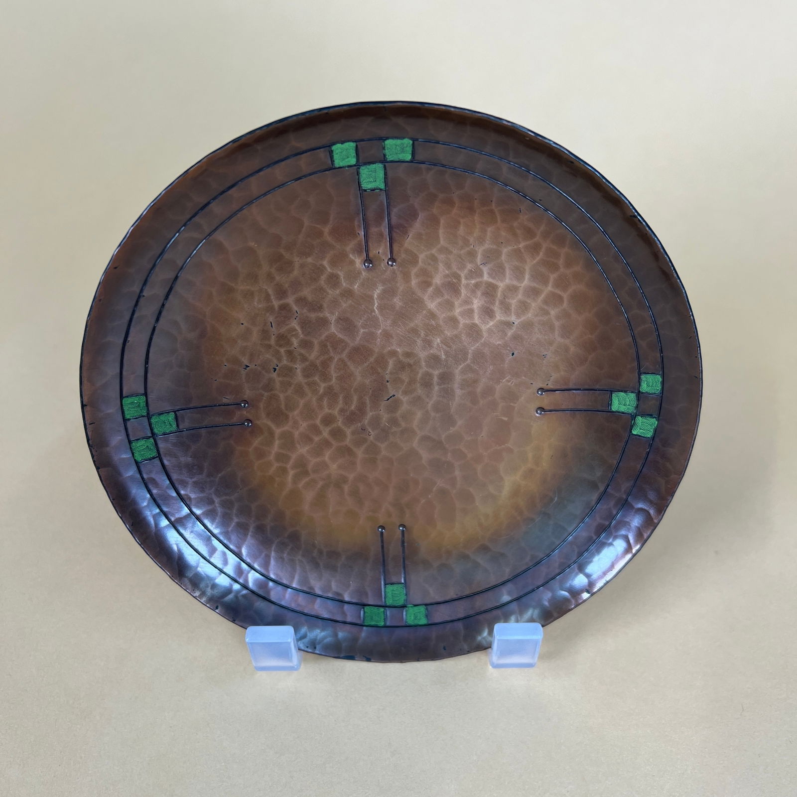 Roycroft Secessionist Copper Card Tray (1 of 3)