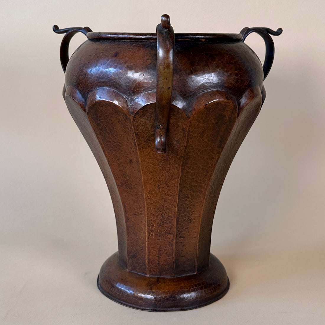 Russian Arts & Crafts Copper Vase (1 of 7)