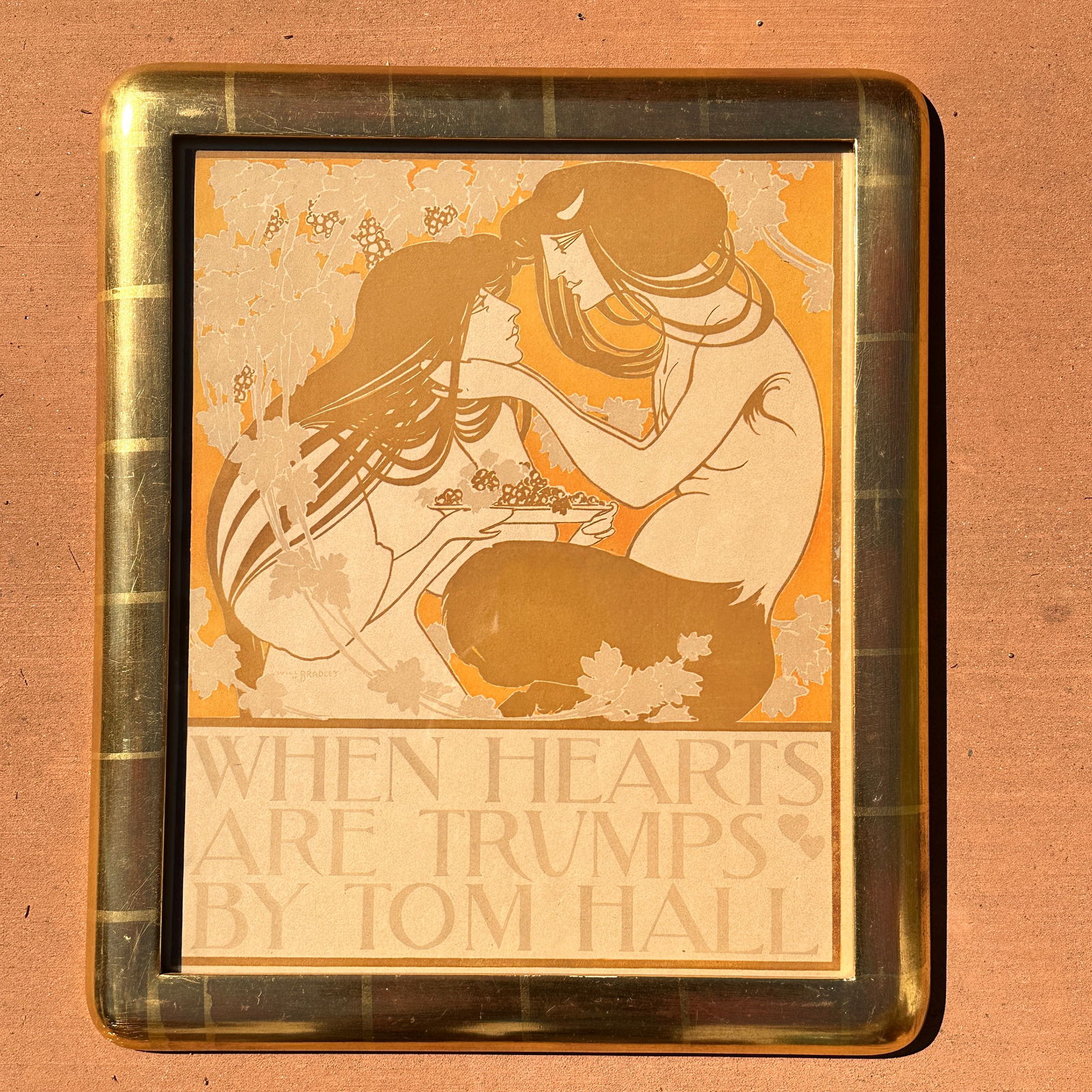 Will Bradley Arts & Crafts Art Nouveau Original Poster (1 of 7)