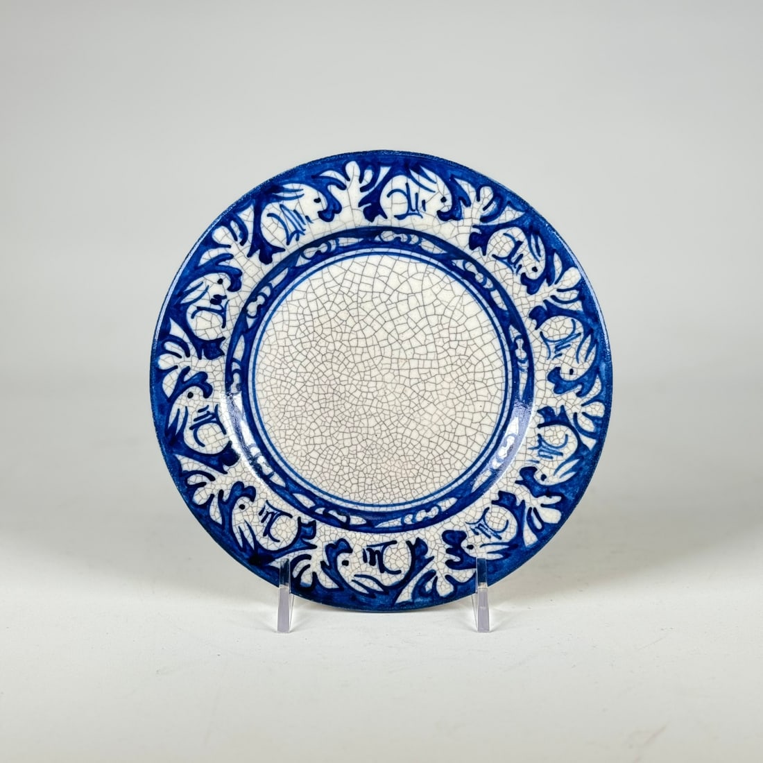 Dedham Pottery Rabbit Plate (1 of 2)