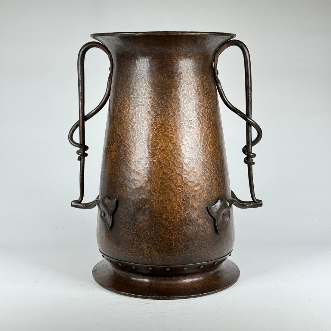 Onondaga Metal Shops Hammered Copper & Iron Vase (1 of 6)