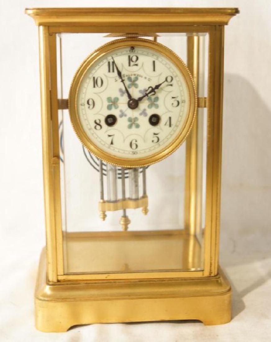Antique French clock with mercury pendulum Mar 19, 2017 California
