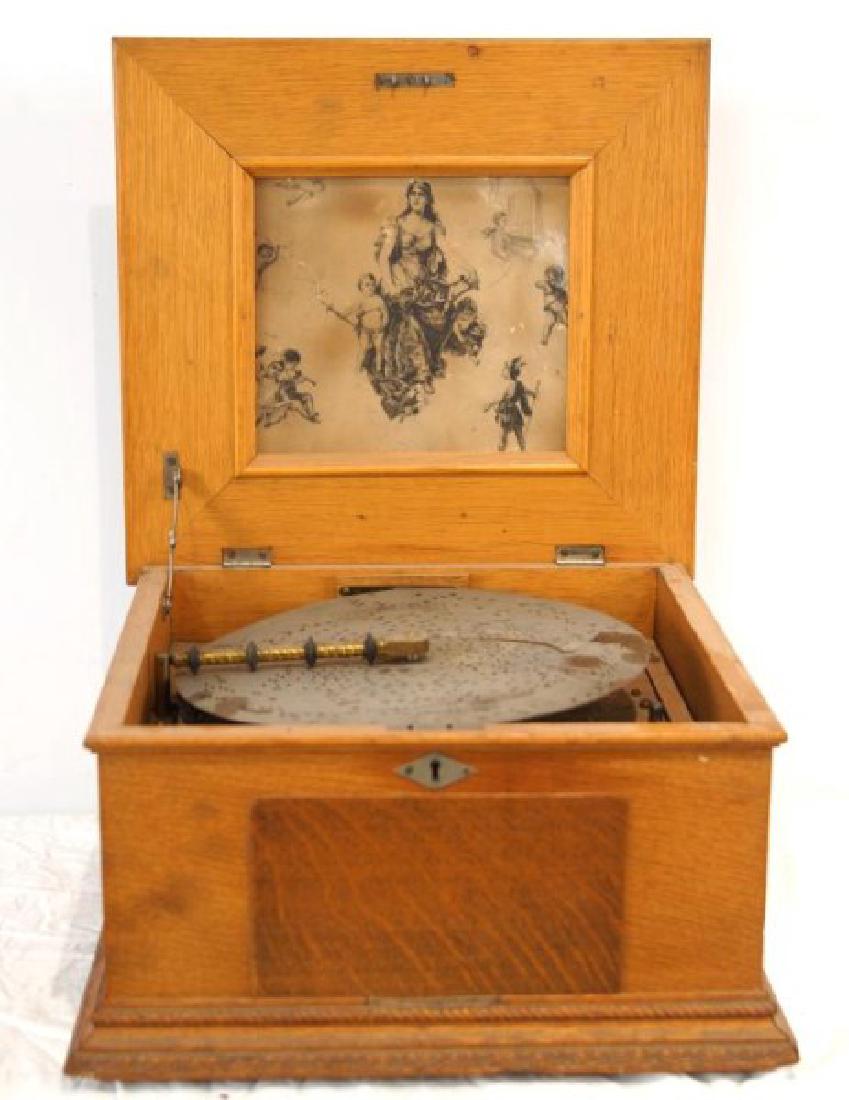 Antique Regina music box