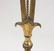 Wish Bone Bronze Lamp w/ Steuben shades Glass - 6
