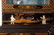 Outstanding Oriental Black lacquer hutch cabinet - 13