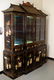 Outstanding Oriental Black lacquer hutch cabinet - 4