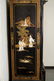 Outstanding Oriental Black lacquer hutch cabinet - 6