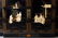 Outstanding Oriental Black lacquer hutch cabinet - 8