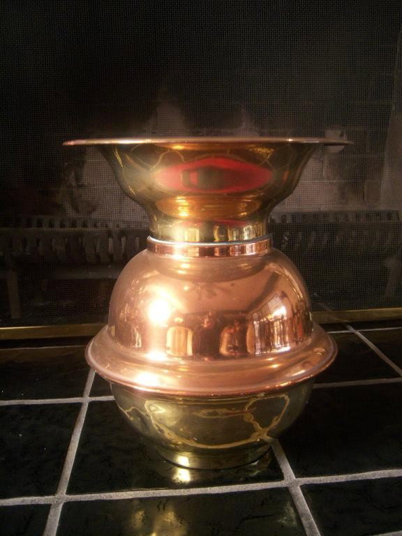 2 Brass spittoons - 12": 2 Brass spittoons - 12"