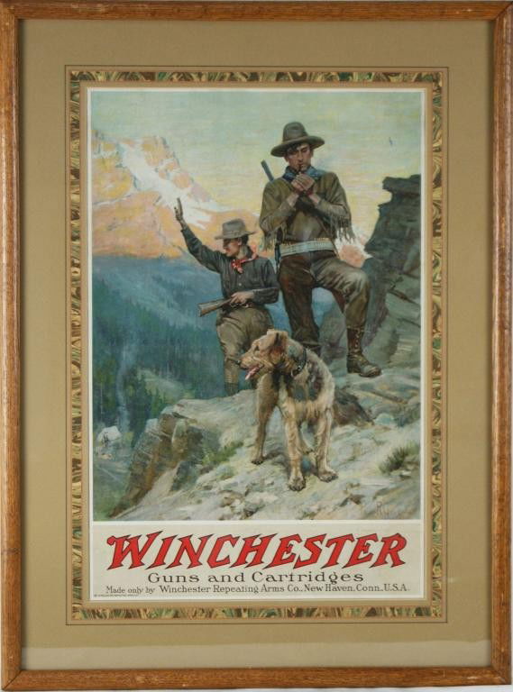 19 Vintage Winchester advertising poster