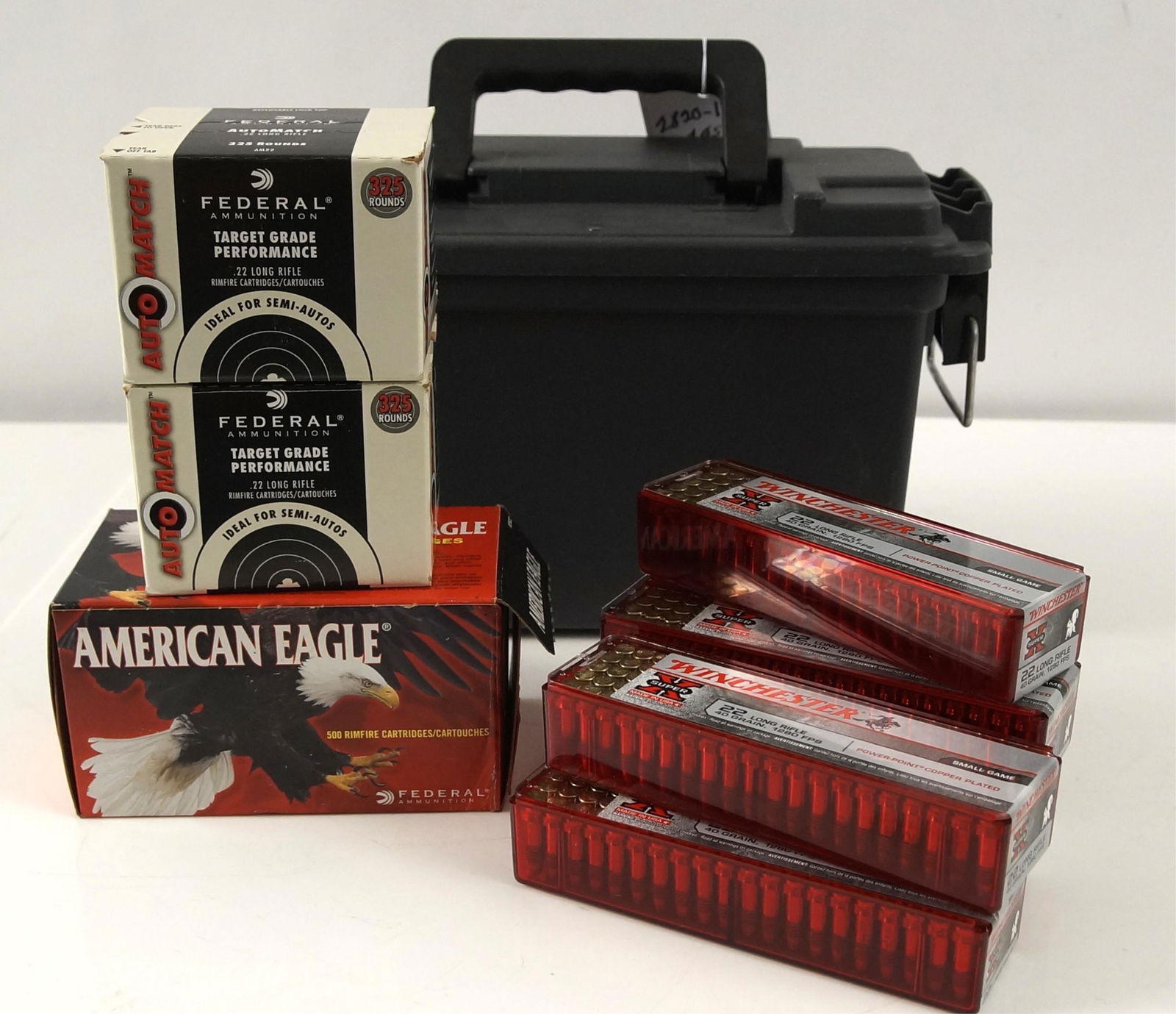 2175 Rounds .22 Caliber Cartridges