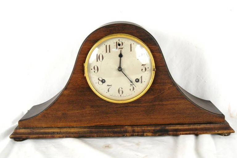 Antique Waterbury Mantle Clock W/ Key
