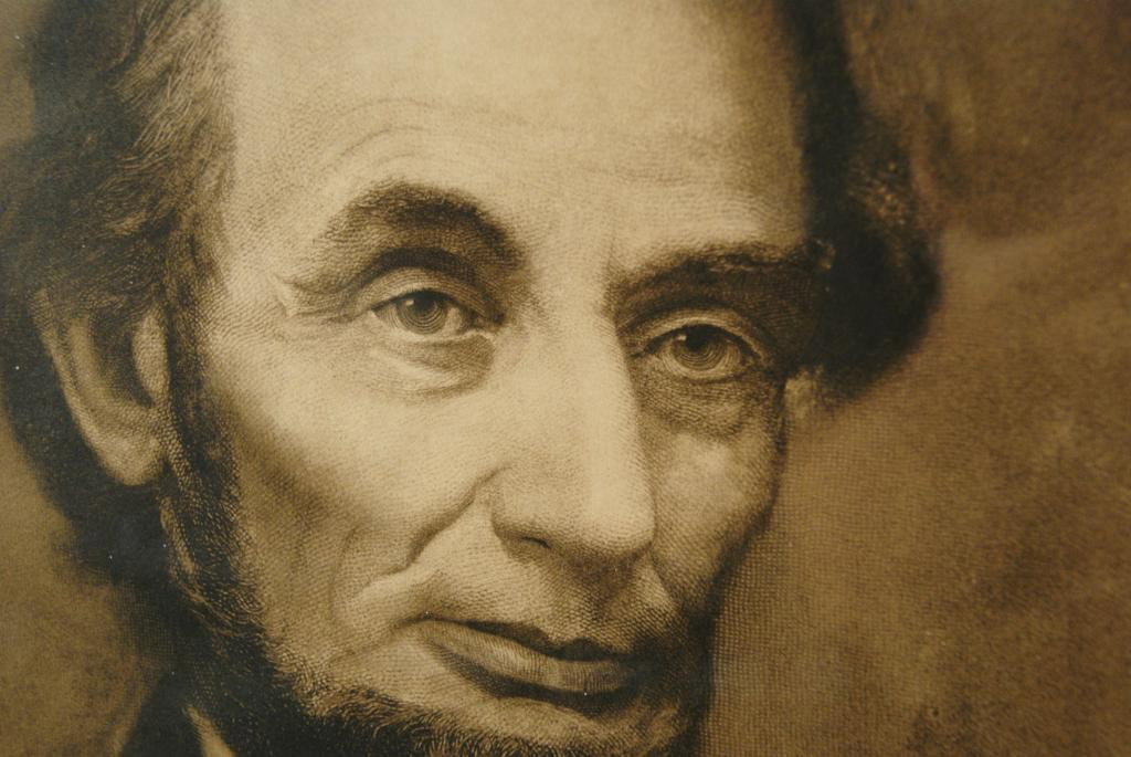 Lincoln & Washington 16" x 13" lithographs - 2 - 4