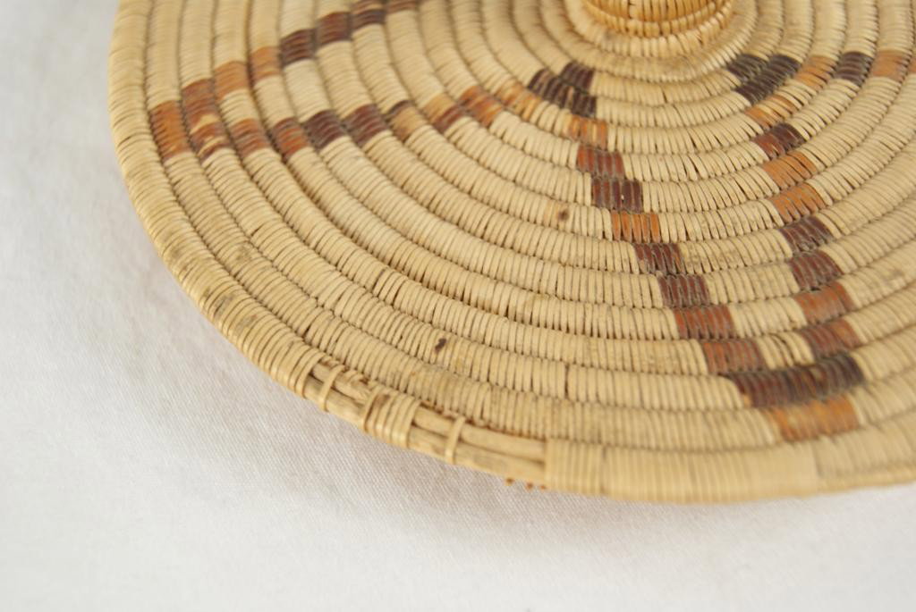 Mamie Gregory (1867-1947) Panamint lidded basket - 10