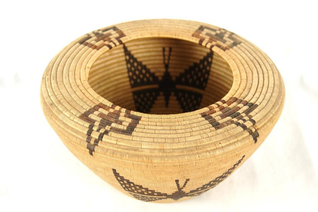 Mamie Gregory (1867-1947) Panamint lidded basket - 3