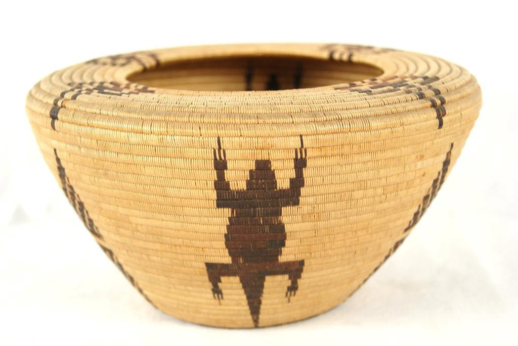 Mamie Gregory (1867-1947) Panamint lidded basket - 5