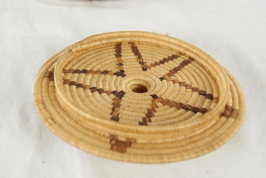 Mamie Gregory (1867-1947) Panamint lidded basket - 8