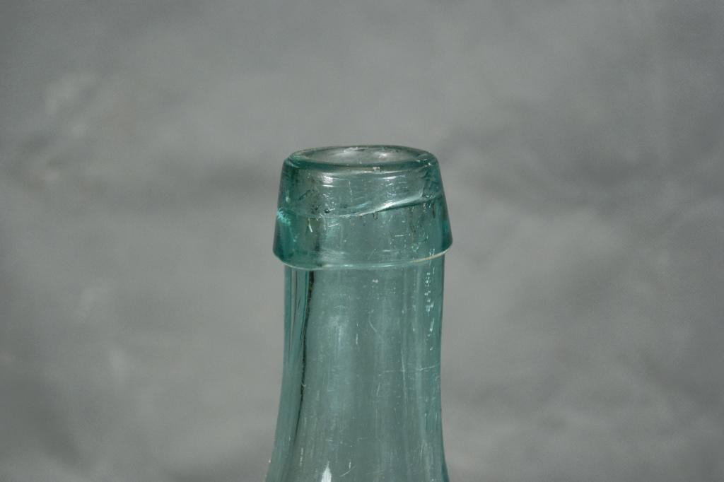 Antique large wine bottles in crates 2 - 2