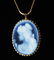 5: Group of 14kt y gold cameo jewelry - 6