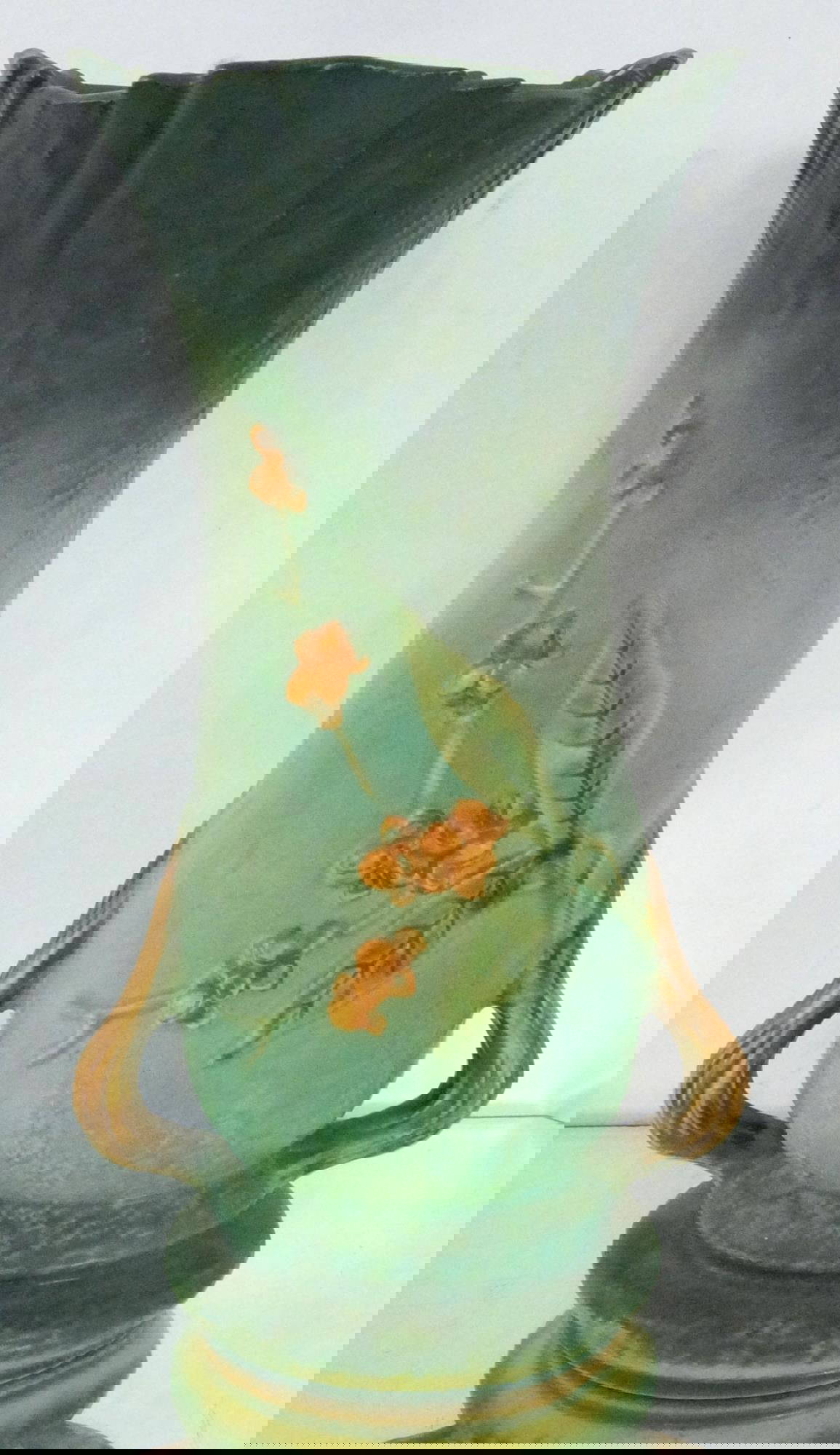 Roseville "bittersweet" Tall Vase Blue Auction