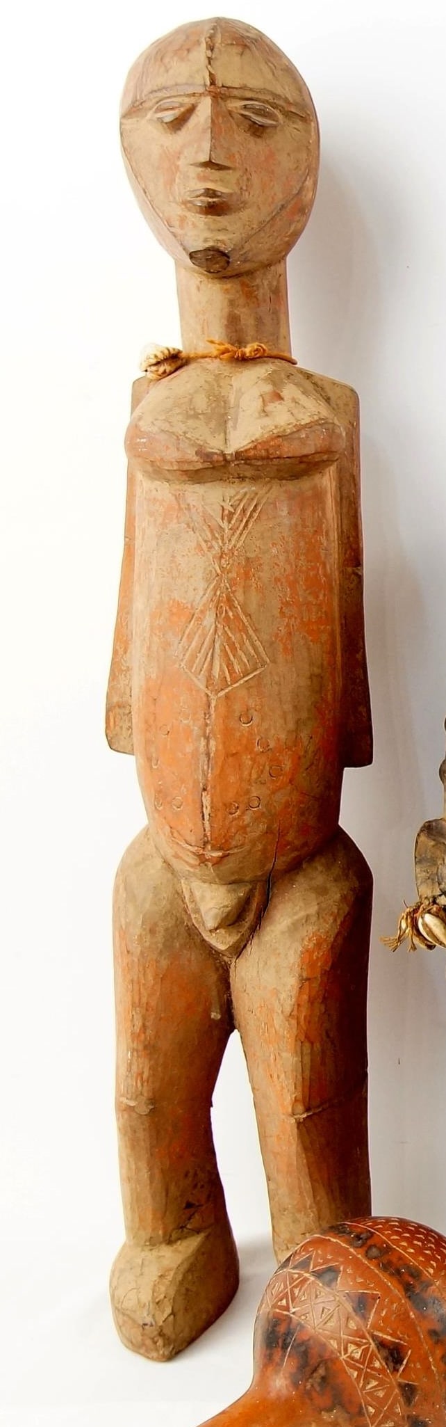 Ivory Coast Dan Wood Carved Statue (1 of 3)