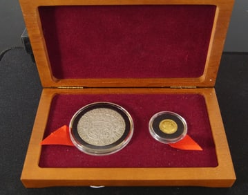 America's First Silver & Gold Coin Presentation