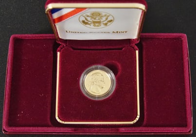 1999 G. Washington Bicentennial 5 dollar Gold Coin