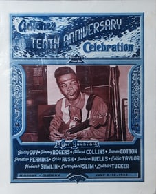1985 Blues Poster - Buddy Guy, Albert Collins +++