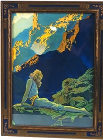 Vintage Maxfield Parrish Acrylic Print 'Wild Geese