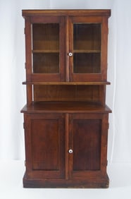 Antique miniature child's' kitchen cabinet