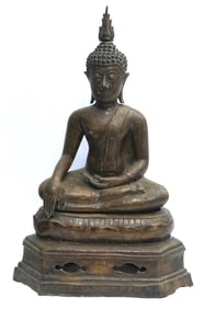 Large Antique Sukhothai Buddha