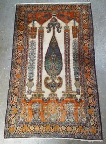 19th cent. Bakhtiari Prayer rug