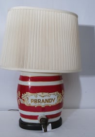 Porcelain antique Brandy lamp