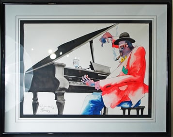 Leo Meirsdorf (1934-1990) Lithograph in Colors