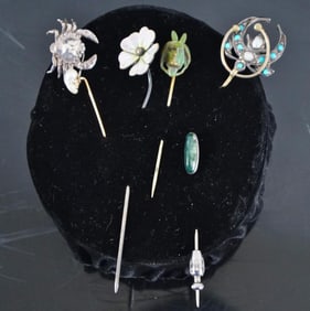 Unusual Antique stick pins