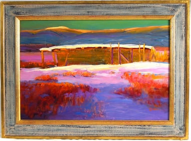 Jonathan Sobol oil on board 16" x 24"
