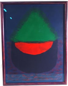 Me, Woman, I - Acrylic and Mica painting
