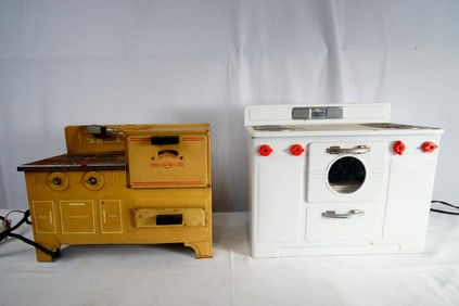 Vintage toy stoves - 2 pcs