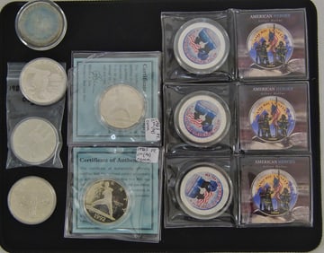 Nine Silver Dollars, Olympic, Am. .Heroes + Canada