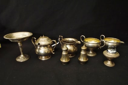Collection of Antique Sterling Silver Pieces