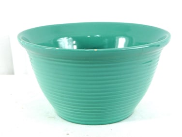 Turquoise color ceramic Bauer Mixing Bowl