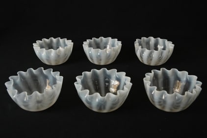 Murano opalescent glass bowls - 6