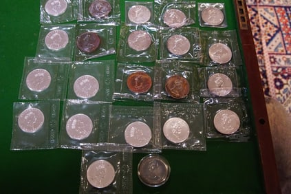 Canadian Maple Leaf coins1988-89, 98,91