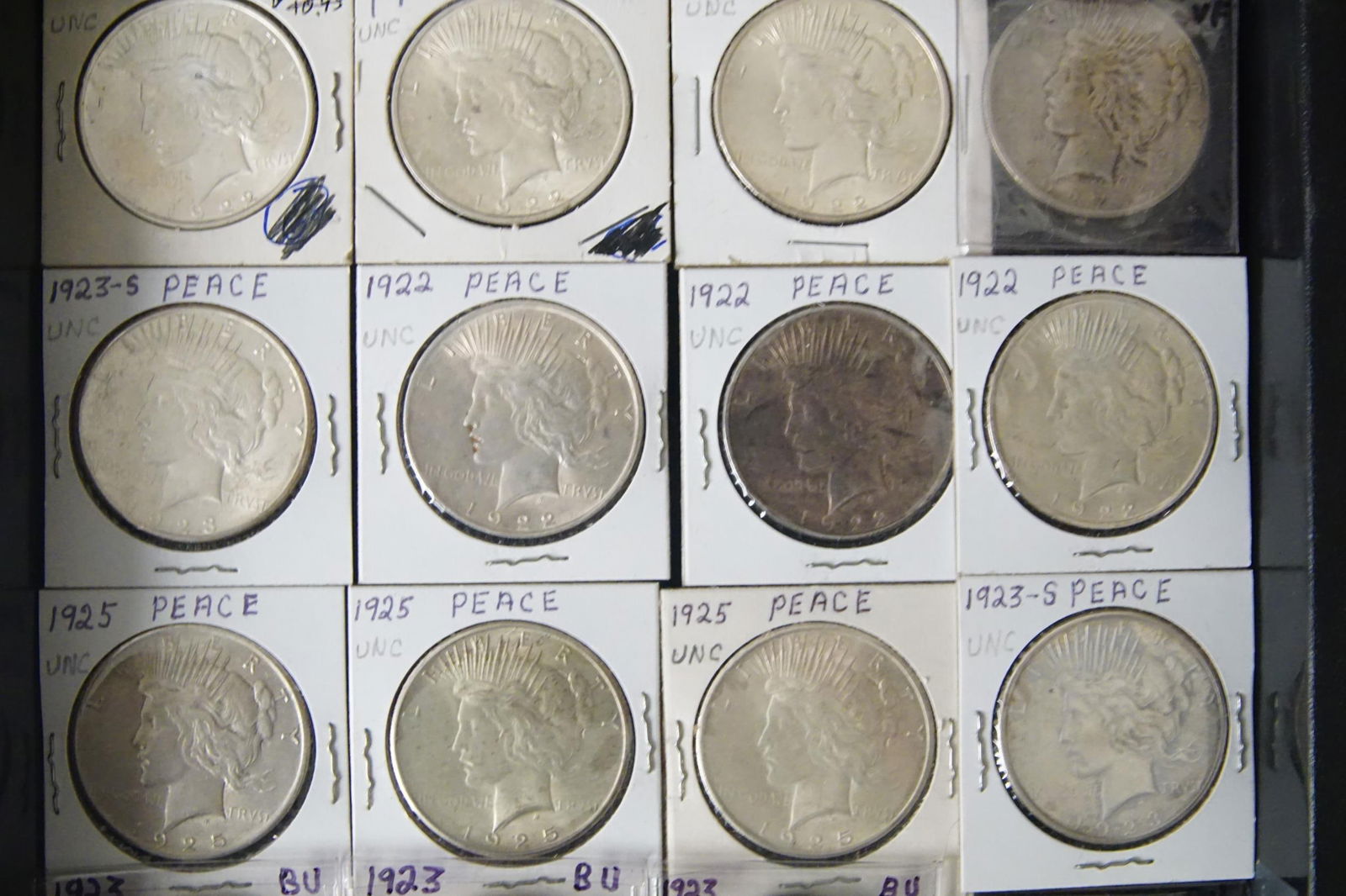 22 Peace Dollars 1922-1925 (1 of 7)